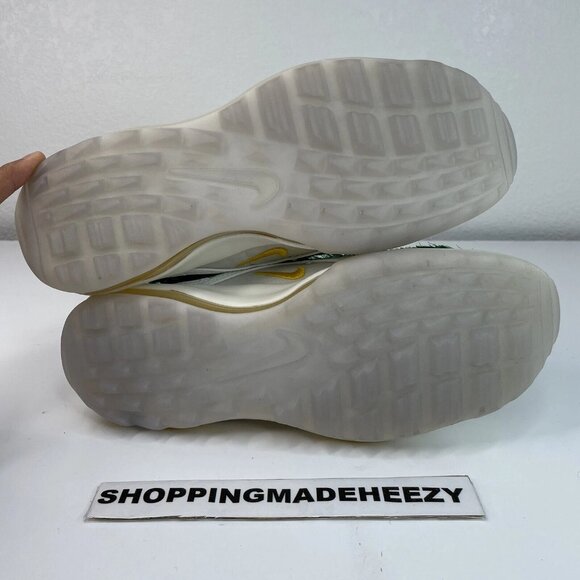 [US 8] NIKE AIR MAX 97 NRG Grass Spikeless Golf Shoes Cleats Turf Green Yellow main image 7